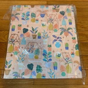 2 Pack Plants 1 Inch Binder bundle Pink